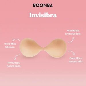 NWT Boomba Invisibra, Size B, color “sand”
